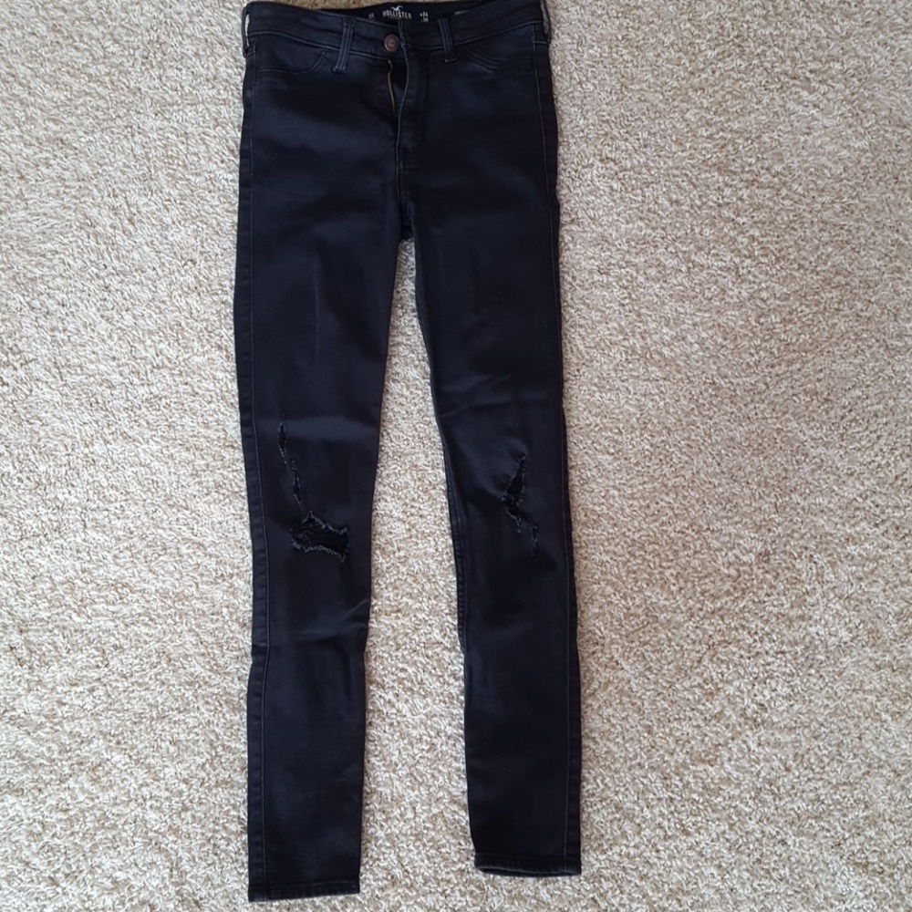 Hollister ripped jeans